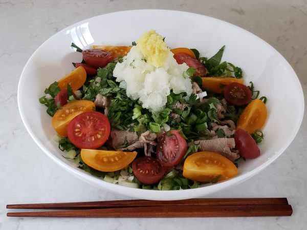 Shabu shabu herb salad, shabu shabu salad